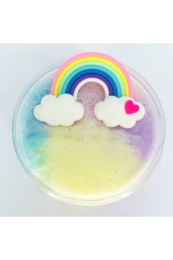 Slimewapi Unicorn Slime Ve Pembe Kalpli Gökkuşağı Seti