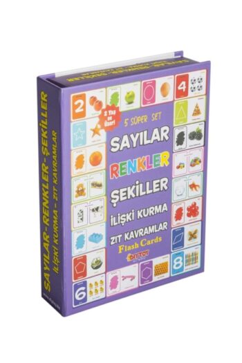 Diytoy Sayılar Renkler Şekiller Ilişki Kurma Zıt Kavramlar