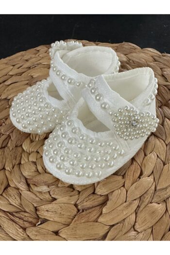 Petite Ponpon Baby Kız Bebek Kalp Detay Parlak Incili 0-6 Ay Arası 10cm Hediyelik Patik Lüx Cırtcıtlı