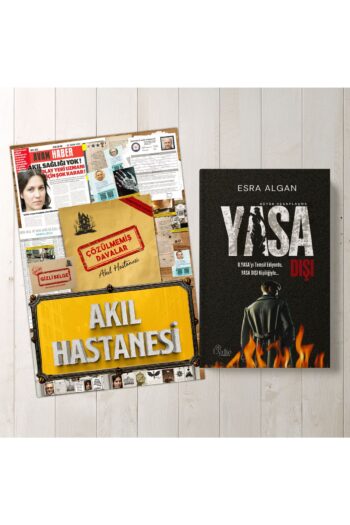Nesnel Yayınları Çözülmemiş Davalar Suç Çözümleme Oyunu Akıl Hastanesi Dosyası ve Yasadışı - Esra Algan
