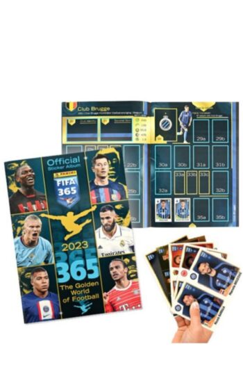 TOYFEST Panini Fifa 365 2023 Futbolcu Stickers Kartları Albümü 2 Paket Stickers