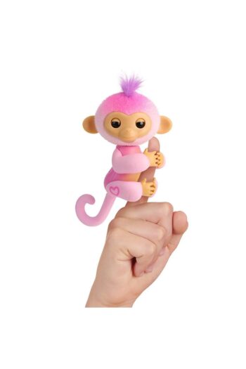 Tower Toys Fingerlings Figür Harmony Sevimli İnteraktif Parmak Maymunu Sesli Hareket Eden Kuyrugunu Kaldıran