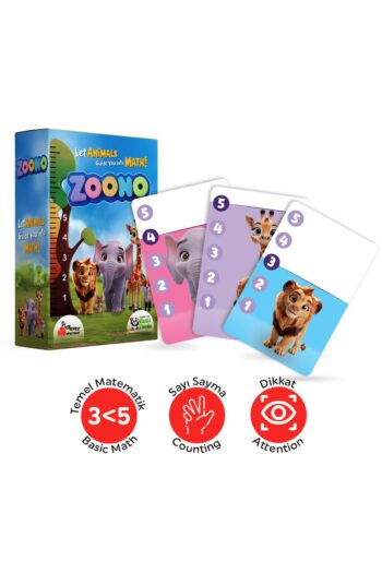Playever Zoono, Sayıları Ve Saymayı Öğreten Kart Oyunu (3-5 YAŞ)