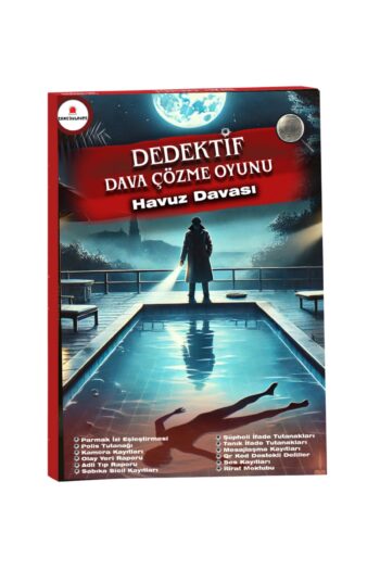 GameBulance Cinayet Çözme Oyunu - Dedektif Oyunu - Katil Kim Oyunu - - Suç Çözümleme Oyunu - Havuz Davası