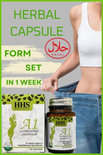 HHS DOĞAL BİTKİSEL ÜRÜNLER Hhs A1 L-carnitine Lepidium A1 Capsules Kapsül Form Kapsul Detoks Ürünü 30 Adet