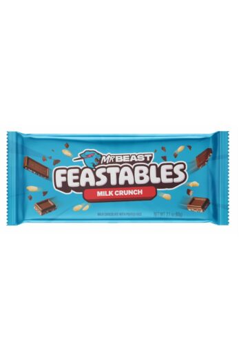 Feastables Mr Beast Crunch - Milk Chocolate with Puffed Rice 60gr