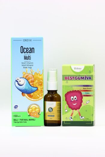 Ocean Multi, Estellife D3, Bestgumiva ile Çocuklar İçin Vitamin ve Bağışıklık Destek Paketi