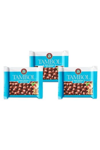 Kahve Dünyası 3'lü Tambol Bütün Fındıklı Sütlü Çikolata 100g