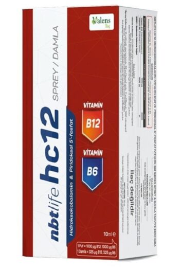 Nbt İlaç Nbtlife Hc12 Sprey / Damla 10ml - Hidroksikobalamin + Piridoksal 5 - Fosfat