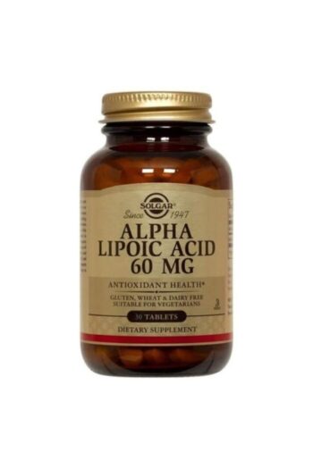 Solgar Alpha Lipo Acid 60 mg 30 Kapsül