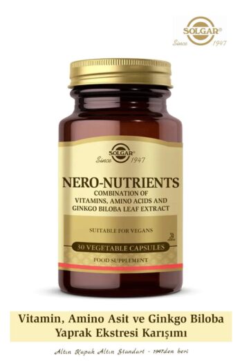 Solgar Nero Nutrıents 30 Kapsül