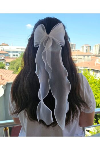 Genel Markalar Fluffy Dreams Beyaz Organze Fiyonk Kurdale Otomatik Toka