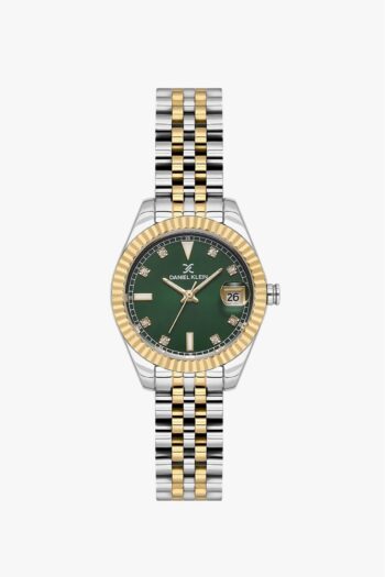 Daniel Klein Sarı Gümüş Retro Mini Rolex Kasa Kadın Kol Saati