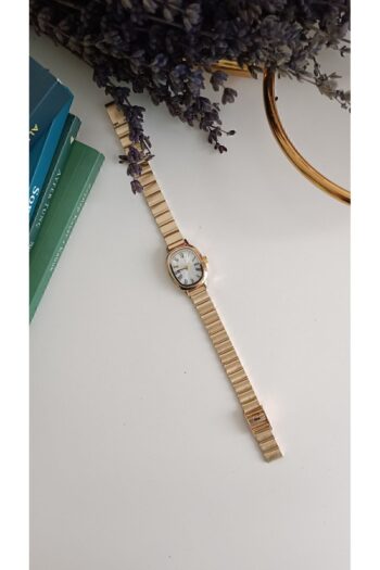 LA BOSS Vintage Minimal Metal Kordon Oval Gold Kadın Kol Saati