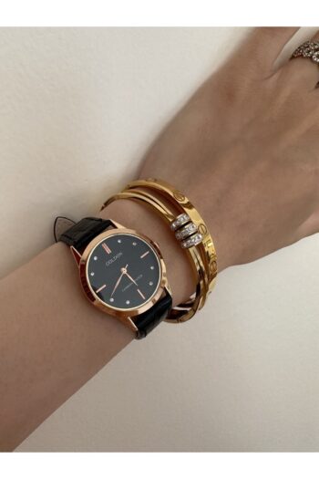 GOLDON Vintage Stil Deri Kayışlı Kol Saati