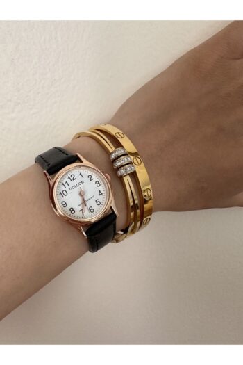 GOLDON Vintage Stil Deri Kayışlı Kol saati