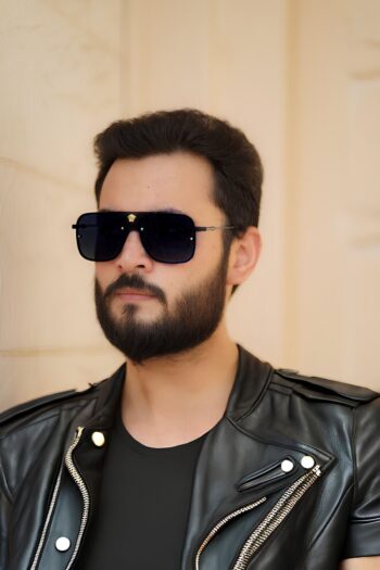 Eyesofia Büyük Boy Siyah Luxury Yeni Sezon Popüler Unisex Güneş Gözlüğü