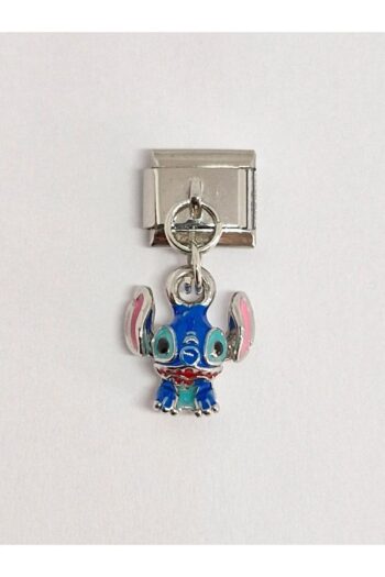 Snartun Stitch Figürlü Çelik Charm I İtalyan Bİleklik Çelik Charm I Çelik Bileklik Charmları
