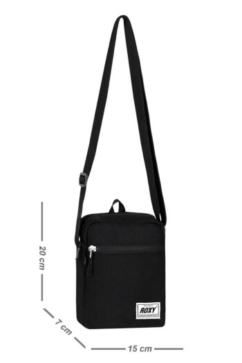 SippoTrade Unisex Siyah Ayırıcı Cepli Suya Dayanıklı Yandan Asmalı Omuz Çantası