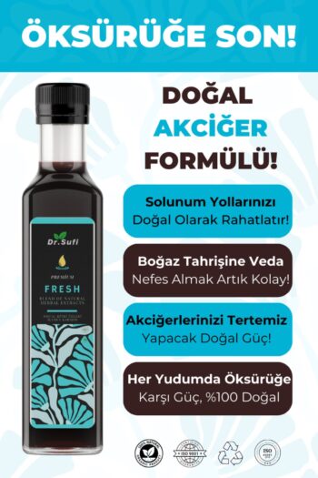Dr Sufi Kozalak Pekmezi, Propolis, Kekik Yağı, Nane Yağı, Zerdeçal Ve 14 Bitki Özü - Doktor Sufi Fresh