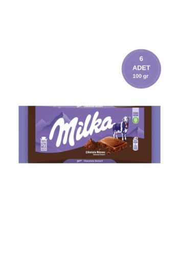 Milka Çikolata Rüyası 100 gr - Tablet Çikolata 6 Adet