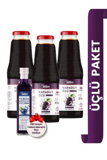 HAVRAN KOCASEYİT 3 Adet Karadut Özü 1400 gr Yaban Mersin Özü 350 gr