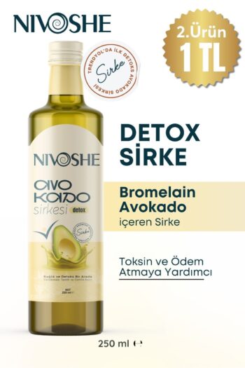 NIVOSHE Detox Sirkesi Prebiyotik Ödem Atmaya Ve (kilo Vermeye Yardımcı Doğal Fermantasyon )250ml
