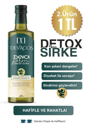 DEVACOS Devaform Detox Sirke Prebiyotik Ödem Atmaya Ve Detoks Zayıflatan Sirke