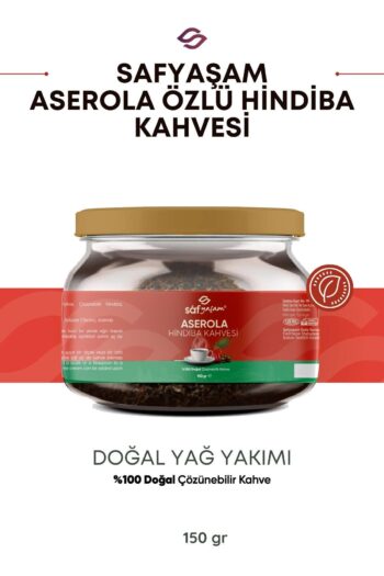 Safyaşam Hindiba Kahvesi Aserola Özlü Diyet Detox Kahve 1 Aylık (60 KULLANİM) Net 150gr