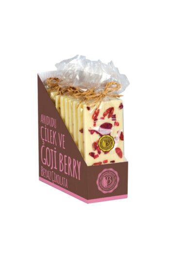 Bolçi çikolata Beyaz Meyveli (AHUDUDU-ÇİLEK-GOJİBERRY)tablet 60gr
