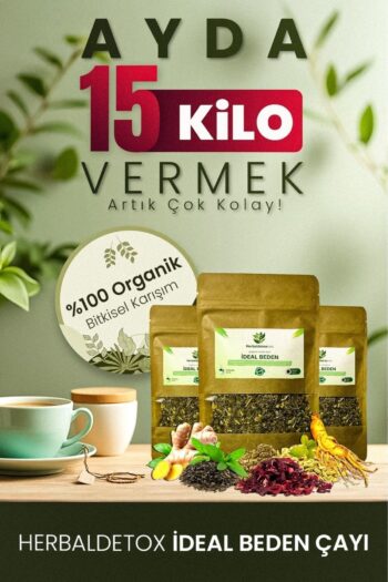 Herbaldetox Detox Form Kalıcı Kılo Vermeye Yardımcı Tok Tutan Ödem Atma,gaz, Şişkinlik, Giderici Bitki Çayı 50gr
