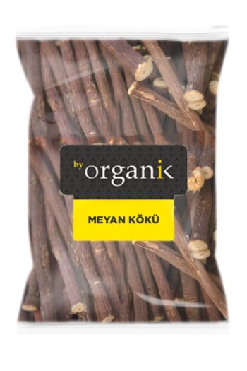 BY ORGANİK Meyan Kökü 100 gr ( Doğal Kurutulmuş, Elenmiş, Katkısız )