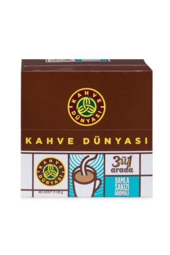 Kahve Dünyası 3'ü 1 Arada Damla Sakızlı 40'lı Paket
