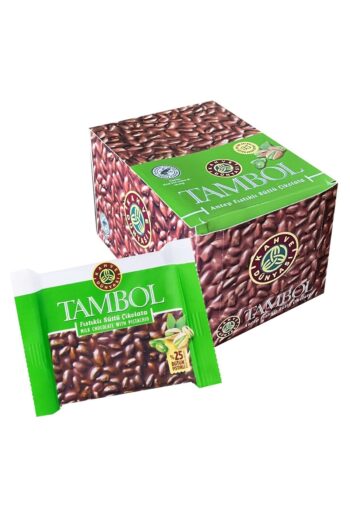 Kahve Dünyası Tambol Antep Fıstıklı Sütlü Çikolata 77 gr x 10 Adet