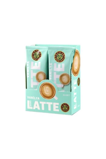 Kahve Dünyası Özel Seri Sıcak Vanilyalı Aromalı Caffe Latte 10'lu