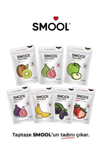 SMOOL Mix Freeze Dried Meyve Paketi 7 Fruit Pack - Freeze Dry Fruit Mix Pack