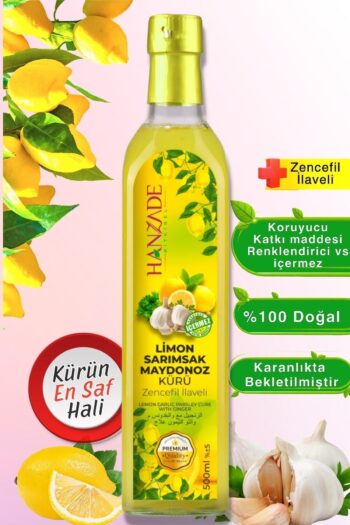 Hanzade Bitkisel Limon Sarımsak Maydanoz Kürü 500 Ml Cam Şişe