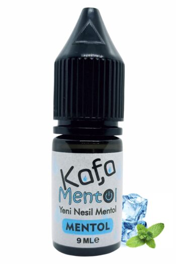 Kafa Mentol Mentol Topu Sıvısı 300 Adet Mentol Damlasi Mentol Aromalı 9 Ml
