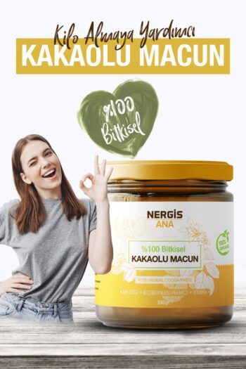 NERGİS ANA Kakaolu, Pekmez, Arı Sütü Bal Ve Vitamin Almaya Yardımcı Macun