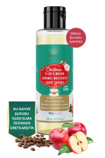 Hyggefoods Hygge Doğal %100 Elmadan Kahve Şurubu Caramel Macchiato- Yeni Nesil Sağlıklı Tatlandırma - 150 ml