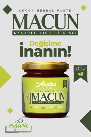 Aseina Kakaolu, Pekmez, Arı Sütü Bal Ve Vitaminli Besin Destekleyici Bitkisel Karışımlı Macun