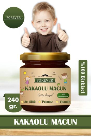 Forever Beauty Kids Çocuklar Için Arı Sütü Pekmez Bal Ve Vitamin Katkılı Kakaolu Macun