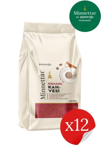 Şekeroğlu Minnettar Osmanlı Kahvesi 12 x 1000 gr ( 12 adet )