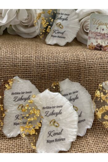 Uğur efendi şekerleme Epoksi Magnet 25 Adet Nikah Magneti Nişan Magneti Kına Magneti Söz Magneti Hediyelik