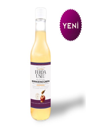 Fermente Mutfağım Geleneksel Sirkencübin - Ballı Fermente İçecek- Bal & Organik Elma Sirkesi 330 ML