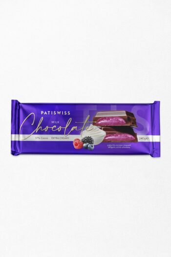 Patiswiss Orman Meyveli Yoğurtlu Krema Dolgulu Sütlü Çikolata 240g
