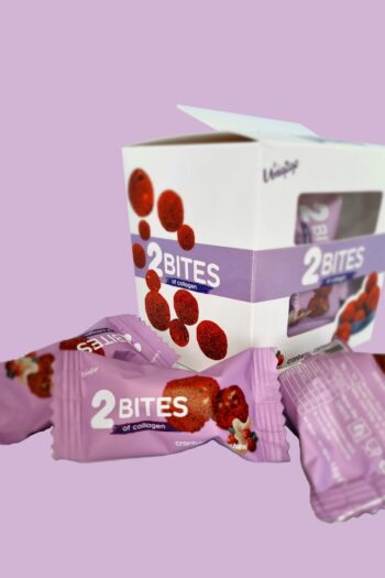 Uniq2go 2 Bites Kaju Ve Kızılcık Parçacıklı Kolajen-protein Topları (10 Adet X 16g)