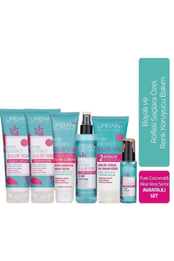 Urban Care Pure Coconut&aloe Vera Boyalı Saçlara Özel Renk Koruyucu 6'lı Saç Bakım Seti-vegan