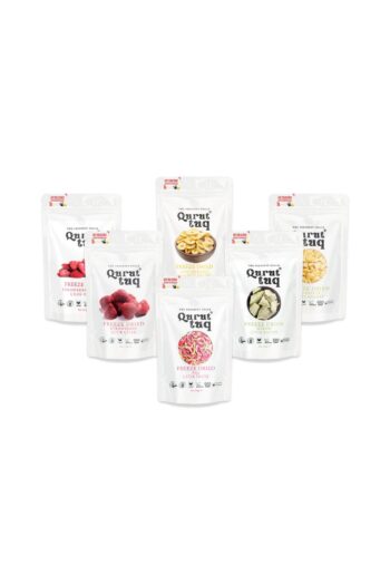 qurut tuq Freeze Dried - 6'lı Meyve Karnavalı - Dondurulmuş Meyveler 6x20gr