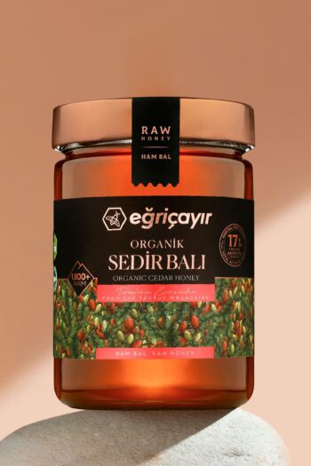 Eğriçayır Organik Sedir Balı Ta17+ 850 Gr